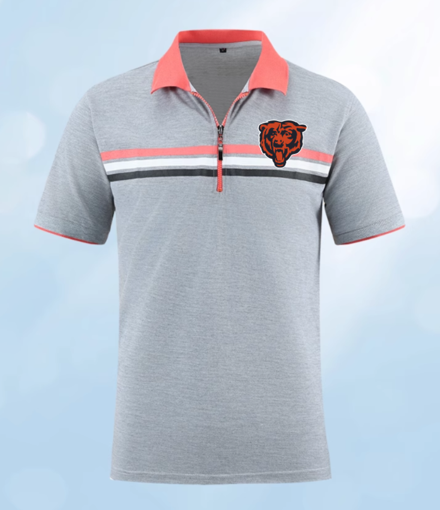 Cincinnati Bengals grey 31Men 2025 NFL polo T shirt->nfl t-shirts->Sports Accessory